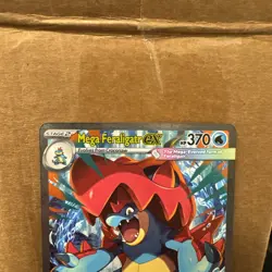 Mega Feraligatr EX 274/217 ASC Ascended Heroes SIR Pokemon Near Mint Possible 10 - Image 2