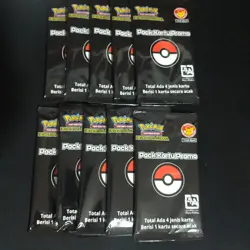 Pokemon TCG Bahasa Indonesia Language 10x Gyukaku STAMPED Promo Packs - Image 1