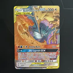 Pokemon Moltres & Zapdos & Articuno GX 44/68 Hidden Fates Ultra Rare Holo TAG - Image 1