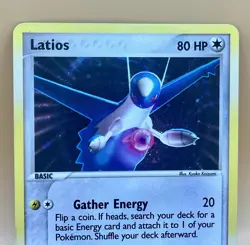 Latios 2/10 – EX Latias & Latios Half Deck Cosmos Holo - NM (-) - 2004 Pokemon - Image 2