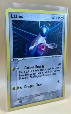 Latios 2/10 – EX Latias & Latios Half Deck Cosmos Holo - NM (-) - 2004 Pokemon - Image 5