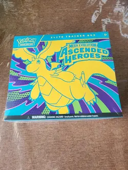 2X Pokemon Ascended Heroes Elite Trainer Boxes ETBs Sealed W/ Protective Cases - Image 2
