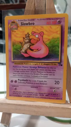 Slowbro 43/62 Fossil Regular Pokemon, LP 1 - Image 1