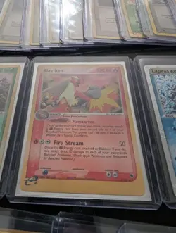 Pokemon EX Ruby & Sapphire Vintage Lot (2003) - Lapras ex + Blaziken & Sceptile - Image 4