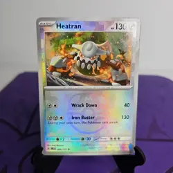 Heatran 068/131 Masterball Holo Prismatic Evolutions Pokemon TCG Near Mint - Image 1