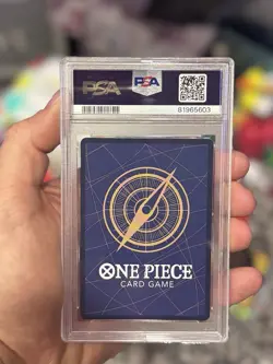 MANGA ALT ART Shanks One Piece 2022 OP01 Romance Dawn SEC Japanese #120 PSA 10 - Image 2