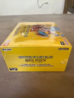 One Piece Adventure on Kami's Island Booster Box OP15-EB04 English NEW Sealed - Image 2