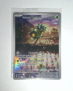 Pokemon TCG Teal Mask Ogerpon SVP123 Black Star Promo Sealed NM - Image 1