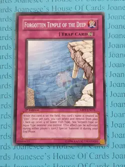 ABPF-EN076 Forgotten Temple of the Deep Yu-Gi-Oh Card 1st Edition New - Image 1