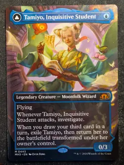 Tamiyo, Inquisitive Student - Borderless - Modern Horizons 3 (MTG) - Image 1