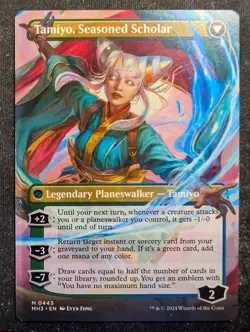 Tamiyo, Inquisitive Student - Borderless - Modern Horizons 3 (MTG) - Image 2