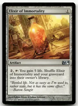 Elixir of Immortality #209 (LP) Magic 2014 M14 Magic MTG - Image 1