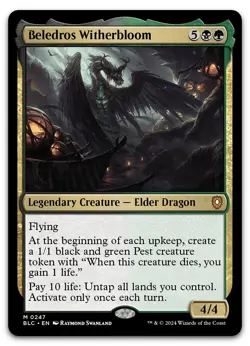 Beledros Witherbloom #247 (NM) Bloomburrow BLC Magic MTG - Image 1