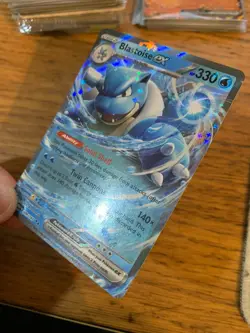 NEAR MINT! Blastoise ex (009/165) Scarlet & Violet 151 Double Rare Pokemon Card! - Image 4