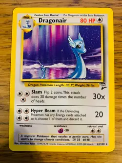Dragonair (22/130) Rare Base Set 2 Pokemon Card! FAST & FREE P&P! - Image 4