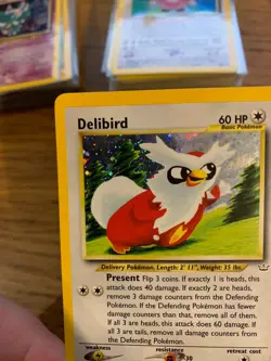 Delibird (5/64) Holo Neo Revelation Set Pokemon Card! FAST & FREE P&P! - Image 4