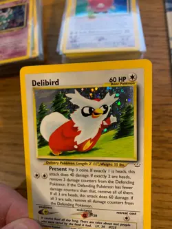 Delibird (5/64) Holo Neo Revelation Set Pokemon Card! FAST & FREE P&P! - Image 5
