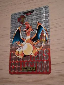 Charizard 006 Prism Holo 1996 RED Carddass Bandai Pokemon Japanese*See condition - Image 3