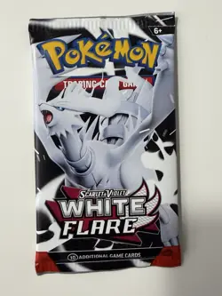 (VERY LIGHT)🔥 22.50g Pokemon TCG White Flare Booster Pack Factory Sealed✅ - Image 2