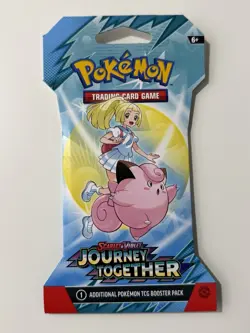 (HEAVY)🔥32.73g Pokemon TCG Journey Together Sleeved Booster Pack Factory Sealed - Image 2
