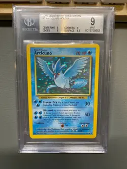 2002 Pokemon Legendary Collection - BGS 9 MINT - #2/110 Articuno Holo - Image 1