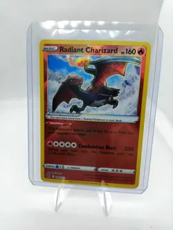 Radiant Charizard 020/159 Radiant Rare Crown Zenith Pokemon Near Mint - Image 1
