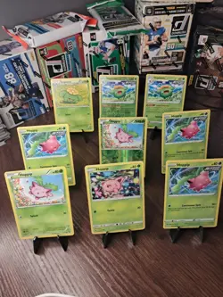 Pokemon TCG Hoppip And Skiploom 9 Card Lot - Image 1