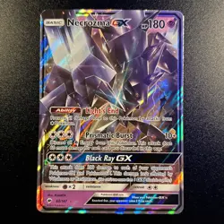 Necrozma GX (Full Art) 63/147 SM Burning Shadows Holo Pokemon Card Near Mint NM - Image 1