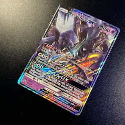 Necrozma GX (Full Art) 63/147 SM Burning Shadows Holo Pokemon Card Near Mint NM - Image 2