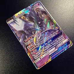 Necrozma GX (Full Art) 63/147 SM Burning Shadows Holo Pokemon Card Near Mint NM - Image 3