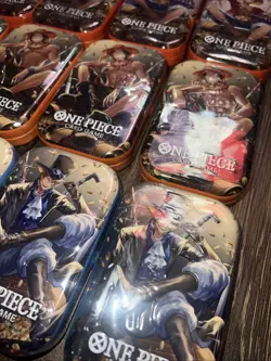 ONE PIECE CARD GAME - Mini TIN PACK Lot Of 6 Tins Set VOL. 2 Art Set - Image 4