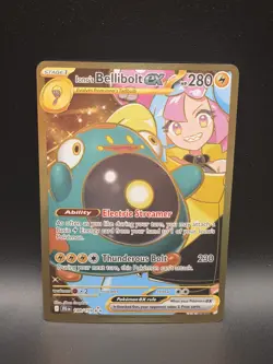 Iono's Bellibolt ex 188/159 Sv09: Journey Together Holo Pokemon Card NM - Image 1