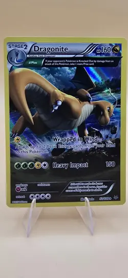 Pokemon TCG Dragonite Roaring Skies 52/108 Holo Card XY - Image 1