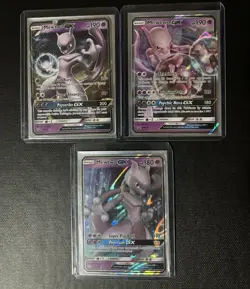 Pokemon TCG Mewtwo GX 3 Card Lot - Image 3