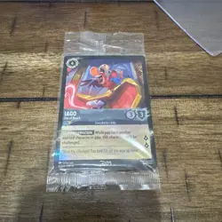 Iago - Out of Reach 8 Disney Lorcana Promo Cards Holo D23 Promo Sealed New 2025 - Image 1