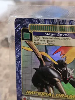 Digimon World 3 (2002) SEALED Imperialdramon DW03 Promo TCG Digi battle Card NM - Image 4