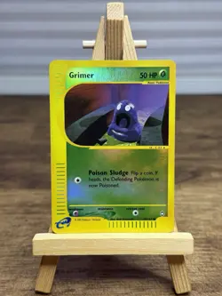 Grimer 79/147 Common Reverse Holo Aquapolis Pokemon Card - Image 1