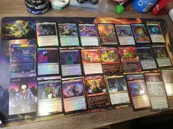 MTG Magic The Gathering TMNT 26 COllector CARD LOT: ART SERIES, CASEY JONES++++ - Image 1