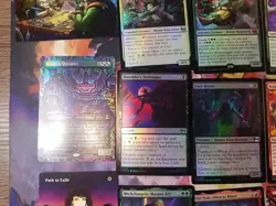 MTG Magic The Gathering TMNT 26 COllector CARD LOT: ART SERIES, CASEY JONES++++ - Image 3