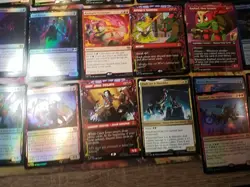 MTG Magic The Gathering TMNT 26 COllector CARD LOT: ART SERIES, CASEY JONES++++ - Image 5