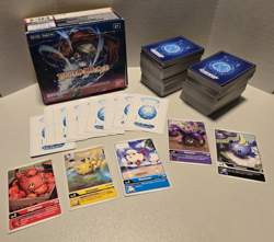 Bandai Digimon Trading Card Game CCG Digital Hazard 400+ Cards Loose w/ Open Box - Image 1