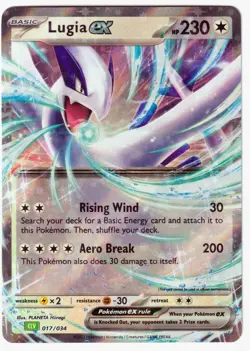 Lugia ex Classic Collection Trading Card Game Classic 017/034 NM Pokemon TCG - Image 1