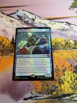 Donatello, Mutant Mechanic M Teenage Mutant Ninja Turtles 36 NM Foil Magic - Image 3