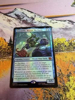 Donatello, Mutant Mechanic M Teenage Mutant Ninja Turtles 36 NM Foil Magic - Image 4