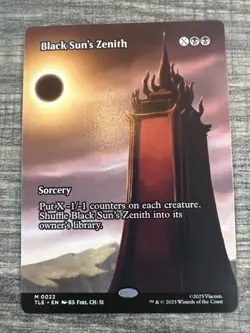 x1 Black Sun's Zenith M MTG Avatar: The Last Airbender: Eternal M/NM, English - Image 1