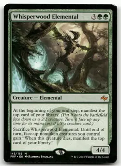 Whisperwood Elemental #145 (LP) Fate Reforged FRF Magic MTG - Image 1