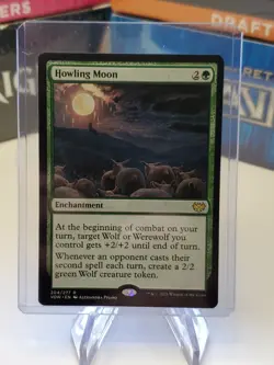 MTG Howling Moon Innistrad: Crimson Vow Near Mint - Image 1