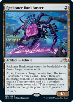 Reckoner Bankbuster NM, English MTG Kamigawa: Neon Dynasty - Image 1