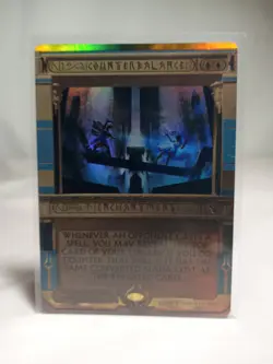 MTG FOIL Counterbalance - Masterpiece Series: Amonkhet Invocations #9 - Image 1