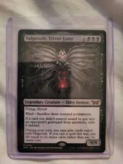Magic: The Gathering - Mtg - Valgavoth, Terror Eater- Duskmourn M.RARE - N.Mint - Image 4